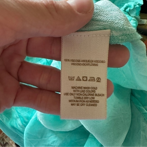 Free People Semi Sheer Button Down Top - Picture 6 of 6